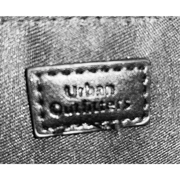 New Urban Outfitters Black Velvet Rhinestone Purse - Picture 4 of 4